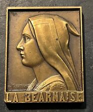 Médaille plaquette bearnaise d'occasion  Fontainebleau