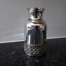 Silver decorative bottle for sale  CAMBRIDGE