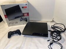 Sony PlayStation 3 Slim PS3 320GB With Box, Controller, & Wires Tested for sale  Shipping to South Africa