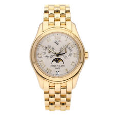 Relógio masculino automático Patek Philippe calendário anual ouro amarelo 18k 5036/1 comprar usado  Enviando para Brazil