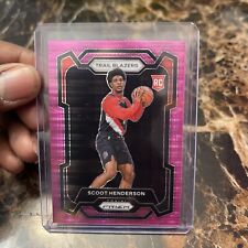 2023-24 PANINI PRIZM SCOOT HENDERSON RC PINK PULSAR 33/42 TRAIL BLAZERSS SSP for sale  Shipping to South Africa
