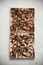 Pair victorian floral for sale  REDRUTH