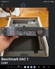 Benchmark dac boxed for sale  SPALDING