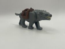 Lego Warg Dark Bluish Gray with Dark Brown Nose The Hobbit for sale  Shipping to South Africa
