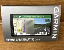 Sistema GPS Garmin DriveSmart 55 5.5" con Tráfico en Tiempo Real Completo Excelente segunda mano  Embacar hacia Argentina