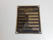 Vintage metal morris for sale  CRAWLEY