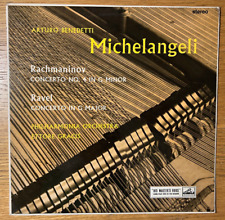 MICHELANGELI "Rachmaninov & Ravel_ Concertos para Piano" original ASD 255 (2ª ed) comprar usado  Enviando para Brazil