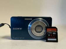 TESTADO- Câmera Digital Sony Cybershot DSC-W350 14.1MP Azul, Bateria, Cartão SD 8GB comprar usado  Enviando para Brazil