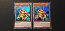 Yu-Gi-Oh! 2x Swap Frog, DUOV-EN063, Ultra Rare, 1. Edition, Englisch, EX/LP comprar usado  Enviando para Brazil