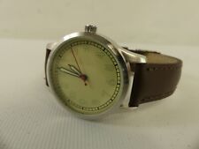 (RefJOH25) 1950s Russian Astronaut watch, genuine leather strap, Eaglemoss for sale  Shipping to South Africa