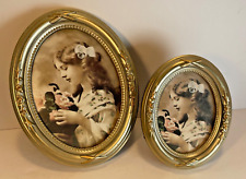 antique oval picture frames for sale  East Millsboro