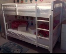 White bunk bed for sale  RICHMOND