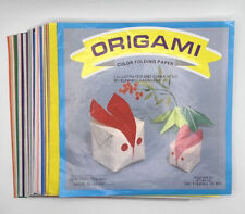 Hojas de papel origami vintage hechas en Japón Aitoh 5,9 × 5,9 en instrucciones Kunihiko segunda mano  Embacar hacia Argentina