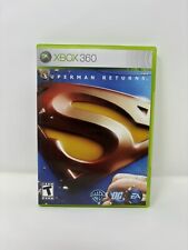 Superman Returns Xbox 360 Superhero Video Game (Complete w/ Manual) CIB - Tested for sale  Shipping to South Africa