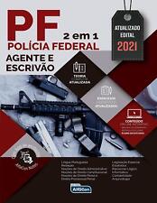 Polícia Federal - Agente e Escrivão - Edital 2021 (Português) Capa comum, usado comprar usado  Brasil 