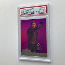 Star-Lord Marvel Vingadores Infinity War Gems de metais preciosos Roxo Pmg Psa 8.5 comprar usado  Enviando para Brazil