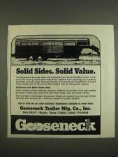 1985 gooseneck solid for sale  Madison Heights
