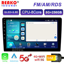 Rádio estéreo veicular 8+256G 9" Android 13.0 duplo 2Din Carplay RDS GPS navegação WIFI BT comprar usado  Enviando para Brazil