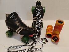 Usado, Patins Riedell vintage da década de 1980 com rodas internas e externas. RollerDerby I See comprar usado  Enviando para Brazil