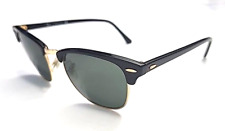 Óculos de sol Ray Ban Rb3016 W0365 Clubmaster ouro preto 51-21 145 comprar usado  Enviando para Brazil