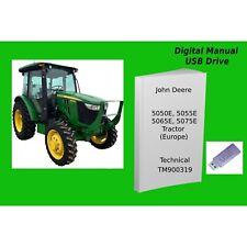 Tratores John Deere 5050E 5055E 5065E 5075E (Europa) manual técnico leia Desc. comprar usado  Enviando para Brazil