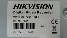 Gravador de vídeo digital Hikvision DS-7204HWI-SH DVR comprar usado  Enviando para Brazil