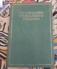 etimologico vocabolario usato  Genova