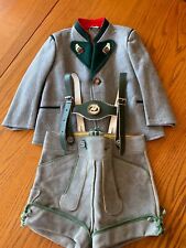 Vintage child lederhosen for sale  Saco