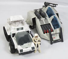 2 Vtg GI Joe Vehicles & Action Figure '85 Snow Cat, '87 Cobra Wolf Winter Hasbro for sale  Shipping to South Africa