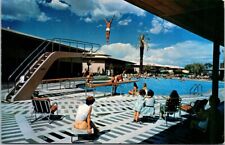 Postal Las Vegas NV Sands Diver Up In Air Buceo Tablero Piscina Nadadores IP9 segunda mano  Embacar hacia Mexico