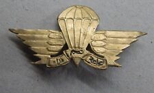 Brass parachute wing for sale  LONDON