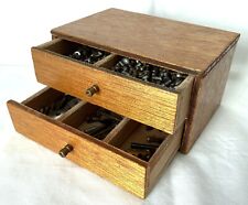 Wooden box meccano for sale  SHREWSBURY