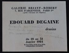 Carte invitation 1924 d'occasion  Nantes-