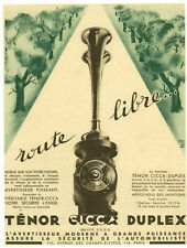 1933 tenor cicca d'occasion  Expédié en Belgium
