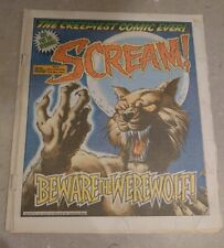 Scream comic issue for sale  TWICKENHAM