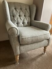 Highland button armchair for sale  ASHFORD