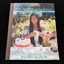 Usado, Libro de cocina Trim Healthy Indulgence: Art of Masterful Dessert Allison tarta de pastel segunda mano  Embacar hacia Argentina