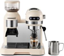 Neretva 20 Bar Espresso Coffee Machine with Grinder Steam Wand,58mm Portafilter, used for sale  Shipping to South Africa