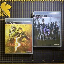 Usado, Lote 2 Resident Evil Biohazard 5 Gold Edition e 6 PlayStation 3 PS3 Ásia Inglês comprar usado  Enviando para Brazil