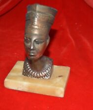 Vtg bronze egyptian for sale  Shipping to Ireland