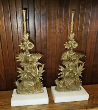 Pair victorian brass d'occasion  Expédié en Belgium