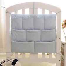 Hanging Storage Bag Baby Cot Bed Toy Diaper Pocket Newborn Crib Bedding Set  for sale  Shipping to South Africa