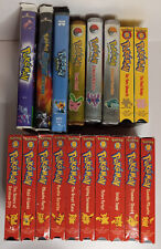Lote de 18 fitas VHS de Pokemon diferentes, incluindo 3 filmes completos comprar usado  Enviando para Brazil