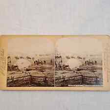 Cartão fotográfico estereoscópio Guerra Civil Battle of Bull Run artilharia confederada comprar usado  Enviando para Brazil