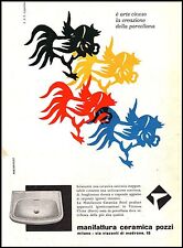 Pubblicita 1957 ceramiche usato  Biella