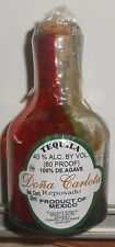 Botella de licor miniatura vacía Dona Carlota Repsoda Tequila segunda mano  Embacar hacia Argentina