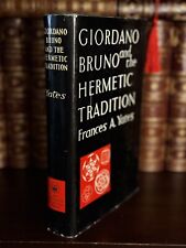 Frances Yates Giordano Bruno y la tradición hermética - tapa dura 1977, oculto segunda mano  Embacar hacia Argentina