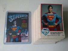Superman movie series for sale  GLASGOW