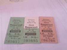 Zürichsee fahrkarten 1984 gebraucht kaufen  Freilassing