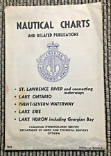 Vintage nautical chart for sale  Waukesha